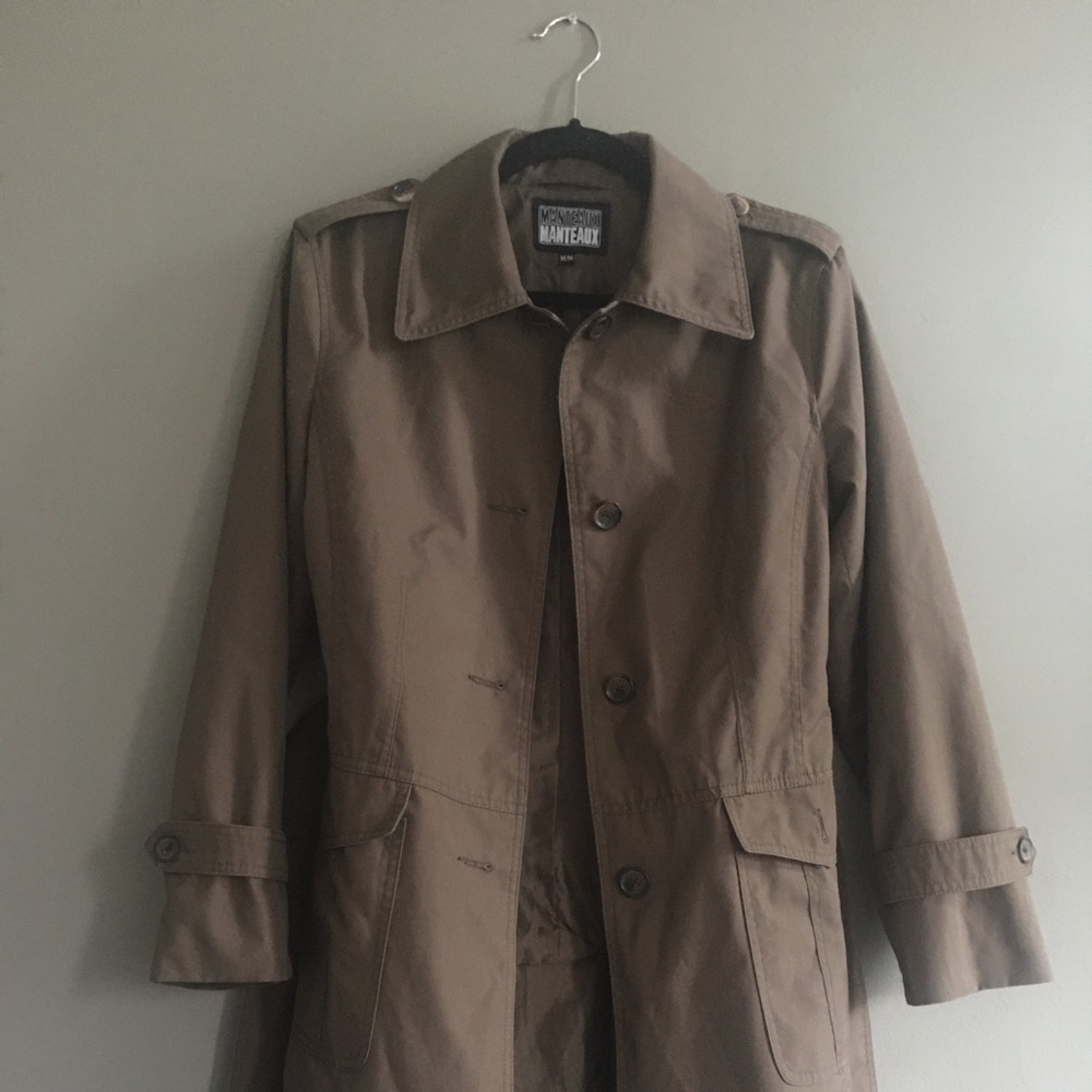 Autumn trench coat